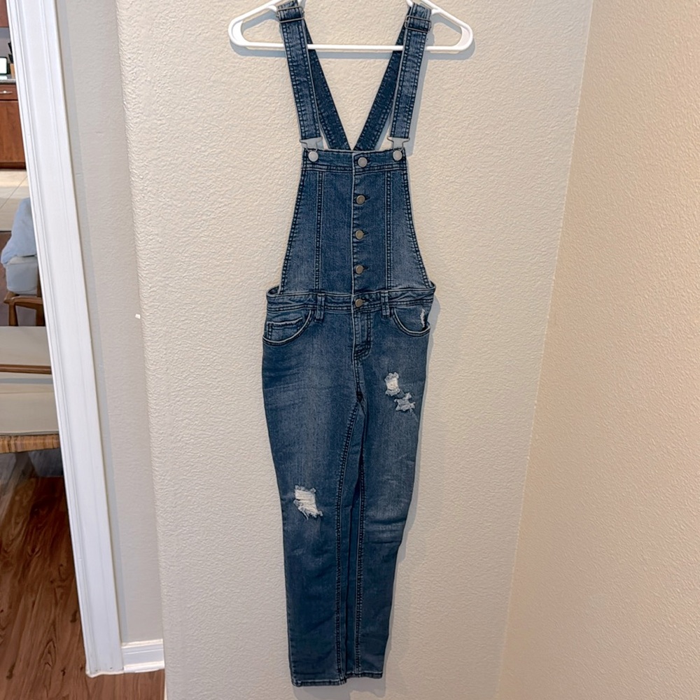 Blue Jean pant overalls